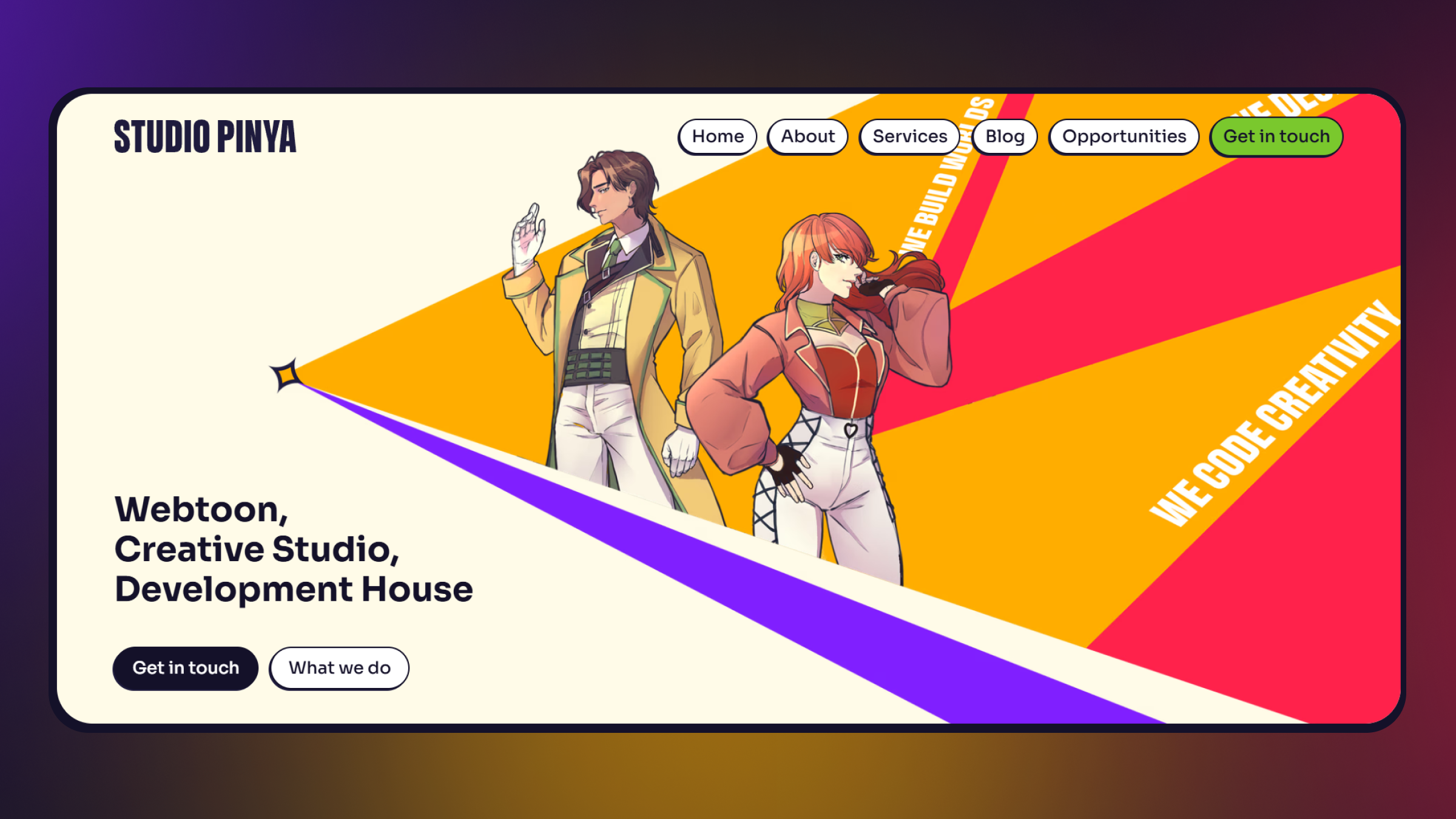 Studio Pinya | Webtoon. Design Studio. Digital Partner.